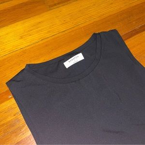 Aritzia Babaton Black Contour Muscle Bodysuit L